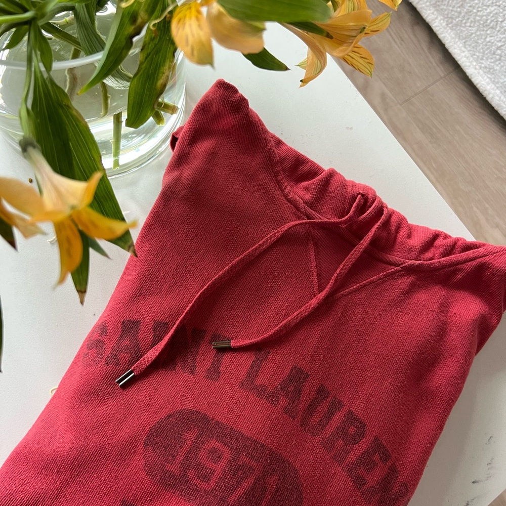 Saint Laurent Crimson Hoodie